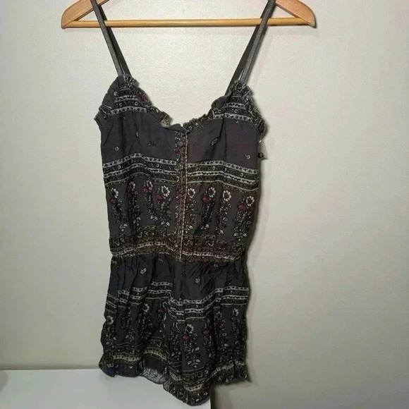 NWT BUFFALO BOHO PRINTED Y2K romper S - Picture 2 of 6